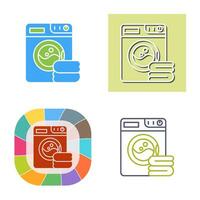 Washing Machine Vector Icon