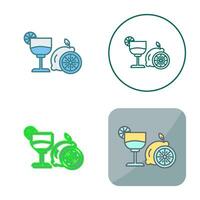 Lime Juice Vector Icon