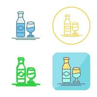 icono de vector de refresco