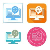 Maths Vector Icon