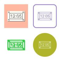 Unique Timer Vector Icon