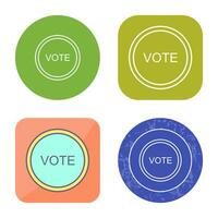 Vote Link Vector Icon