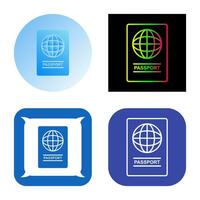 Passport Vector Icon