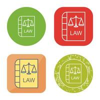 Law and Order Vector Icon