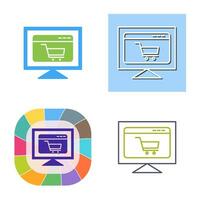 Ecommerce Website Vector Icon