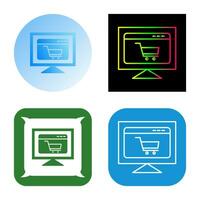 Ecommerce Website Vector Icon