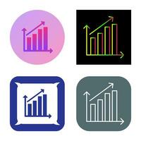 Rising Statistics Vector Icon