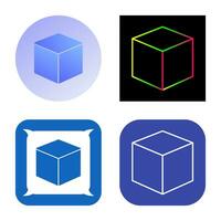 Cubic Design Vector Icon