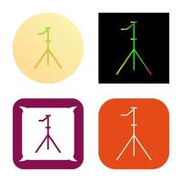 Unique Stand Vector Icon