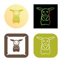 Unique Game Character Vector Icon