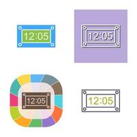 Unique Timer Vector Icon