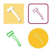 Wood Cutter Vector Icon