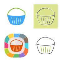 Chocolate Muffin Vector Icon