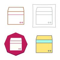 Unique Box Vector Icon