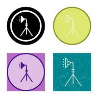 Unique Light Stand Vector Icon