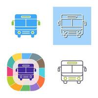 Bus Vector Icon