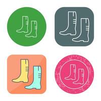 Gardening Boots Vector Icon