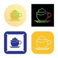 Latte Vector Icon