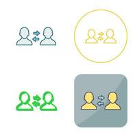 Unique Consulting Services Vector Icon