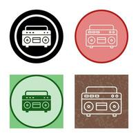 Casette Player Vector Icon