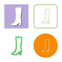 Long Boots Vector Icon