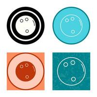 Bowling Ball Vector Icon