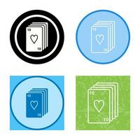 Deck of Cards Vector Icon