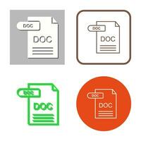 icono de vector de documento