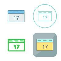 Unique Event Management Vector Icon