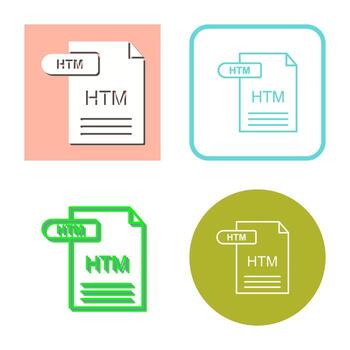 HTM Vector Icon