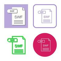 SWF Vector Icon