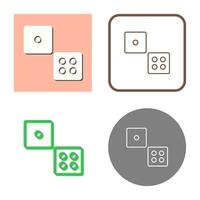 Dice Vector Icon