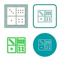 Domino Game Vector Icon