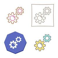 Gears Vector Icon