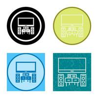 Home Theater Vector Icon