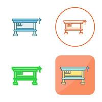 Work Bench Vector Icon