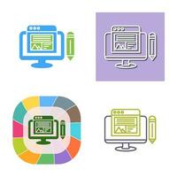 Web Design Vector Icon