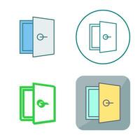 icono de vector de puerta