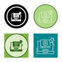 Video Marketing Vector Icon