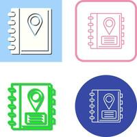 Address Book Vector Icon