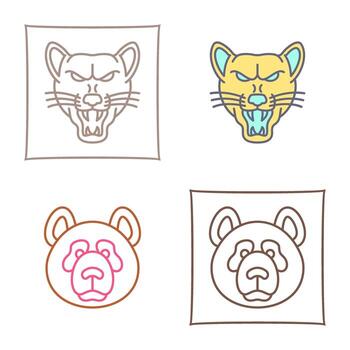 icono de vector de ardilla