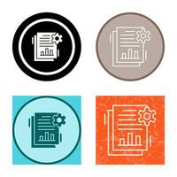 SEO Report Vector Icon