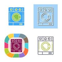 Washing Machine Vector Icon