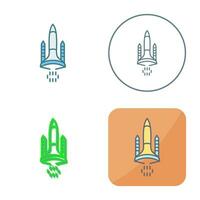 Space Shuttle Vector Icon