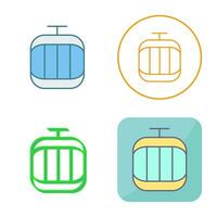 Cable Car Vector Icon