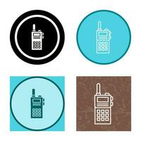 Walkie Talkie Vector Icon