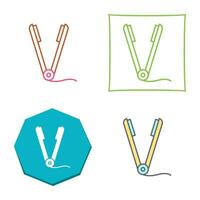 Straightener Vector Icon