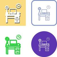 Work Table Vector Icon