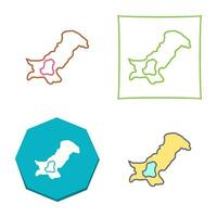 icono de vector de mapa