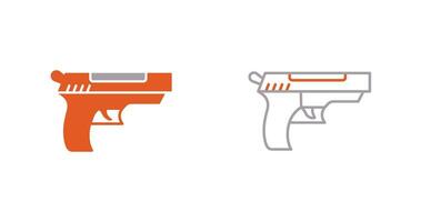 icono de vector de pistola